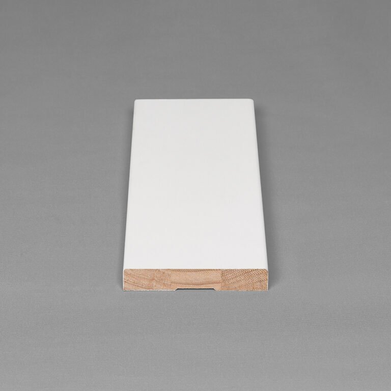 White Primed Pine Wood Door Jamb 4 9⁄16 inch CONSTRADE